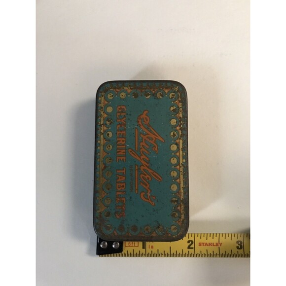 Vintage Huylers New York Glycerine Tablets Tin - Picture 5 of 10